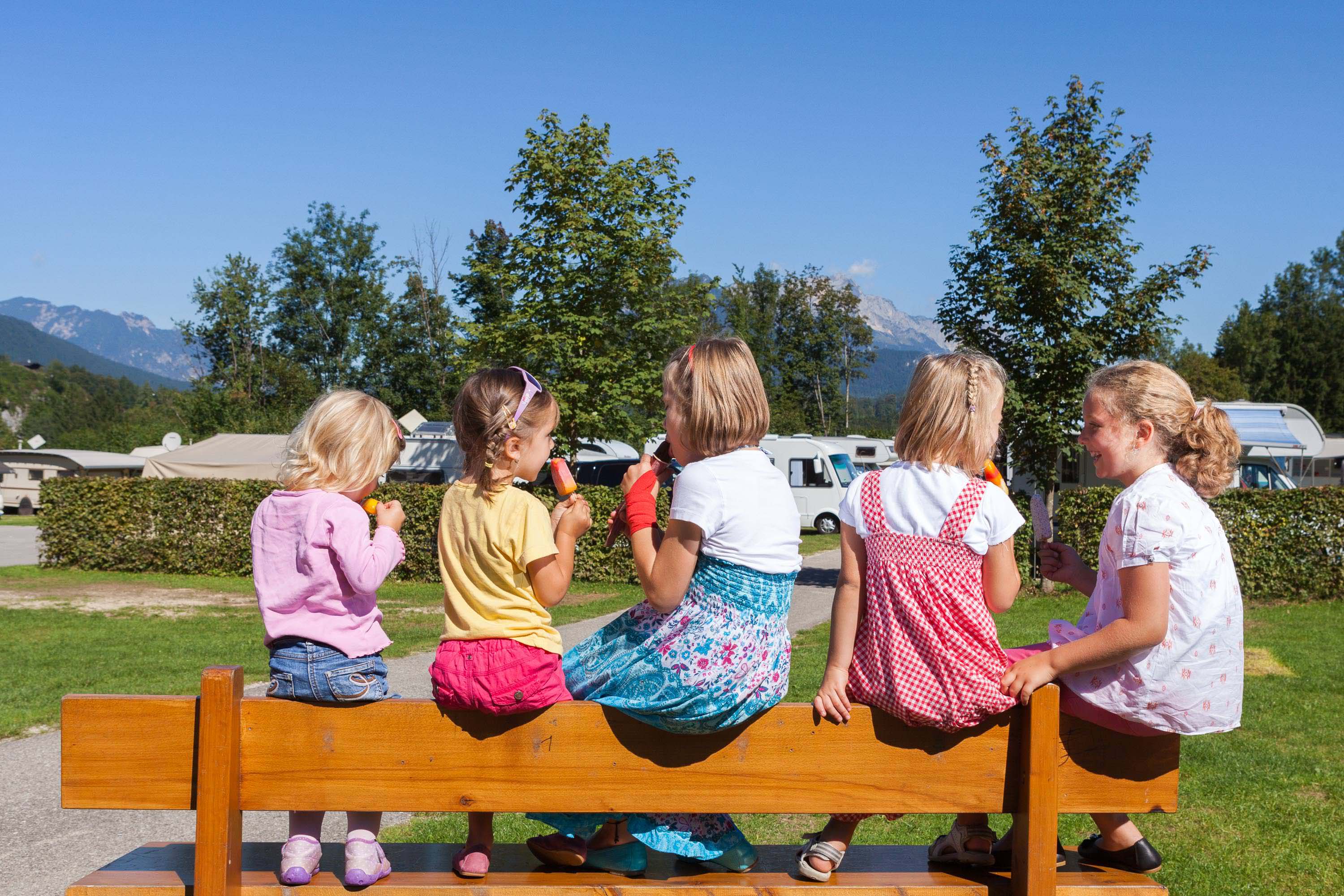 Stellplätze im Grünen